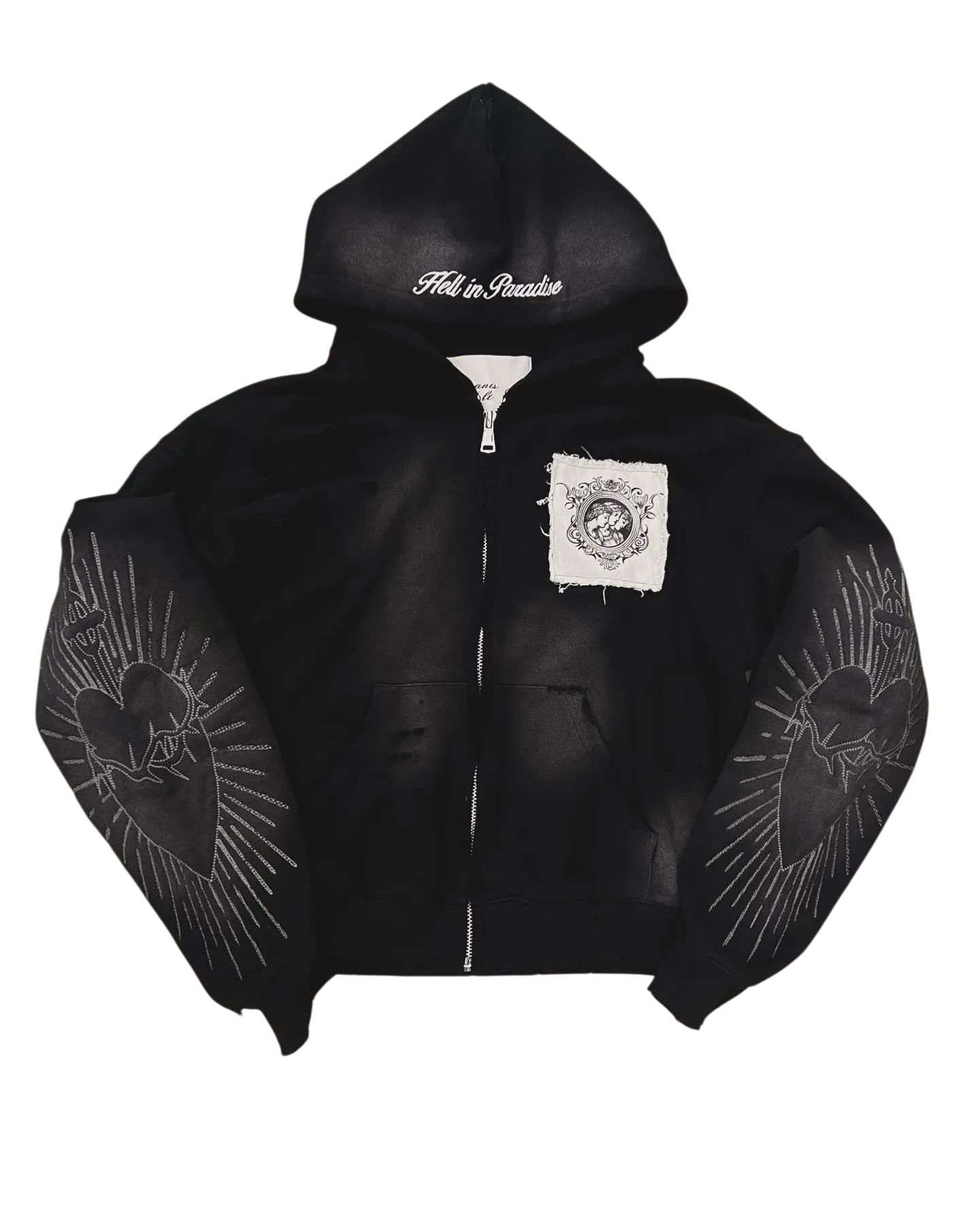'HELL IN PARADISE' ZIP-UP