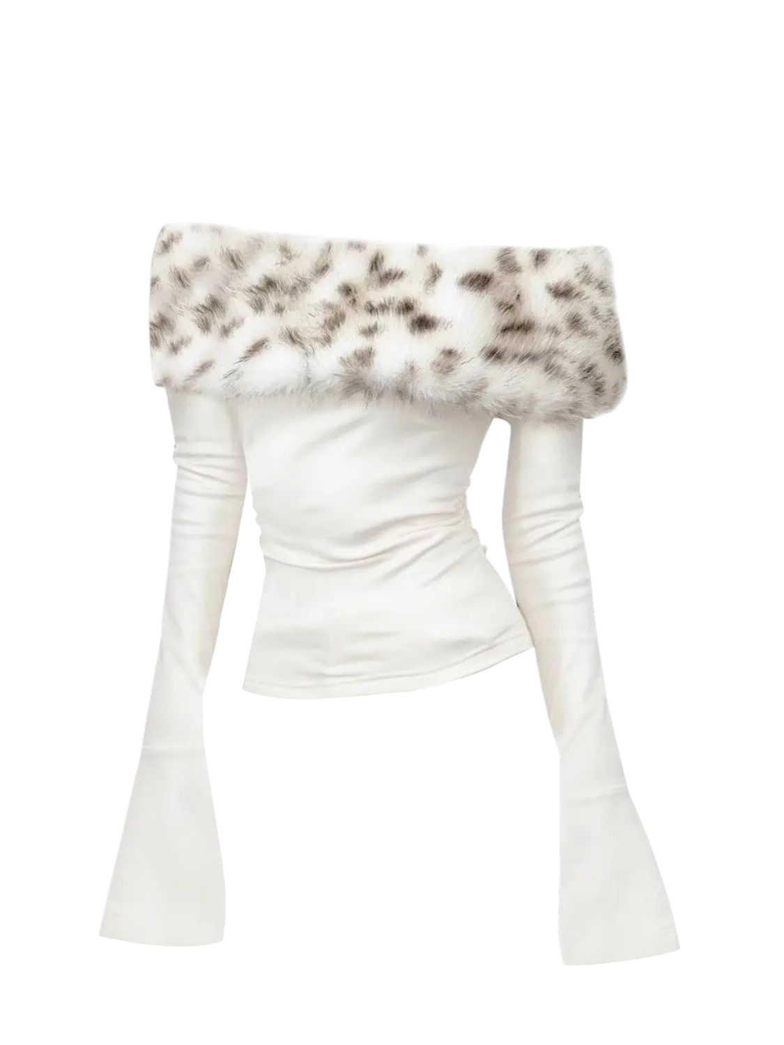 'SNOWFALL' FUR TOP