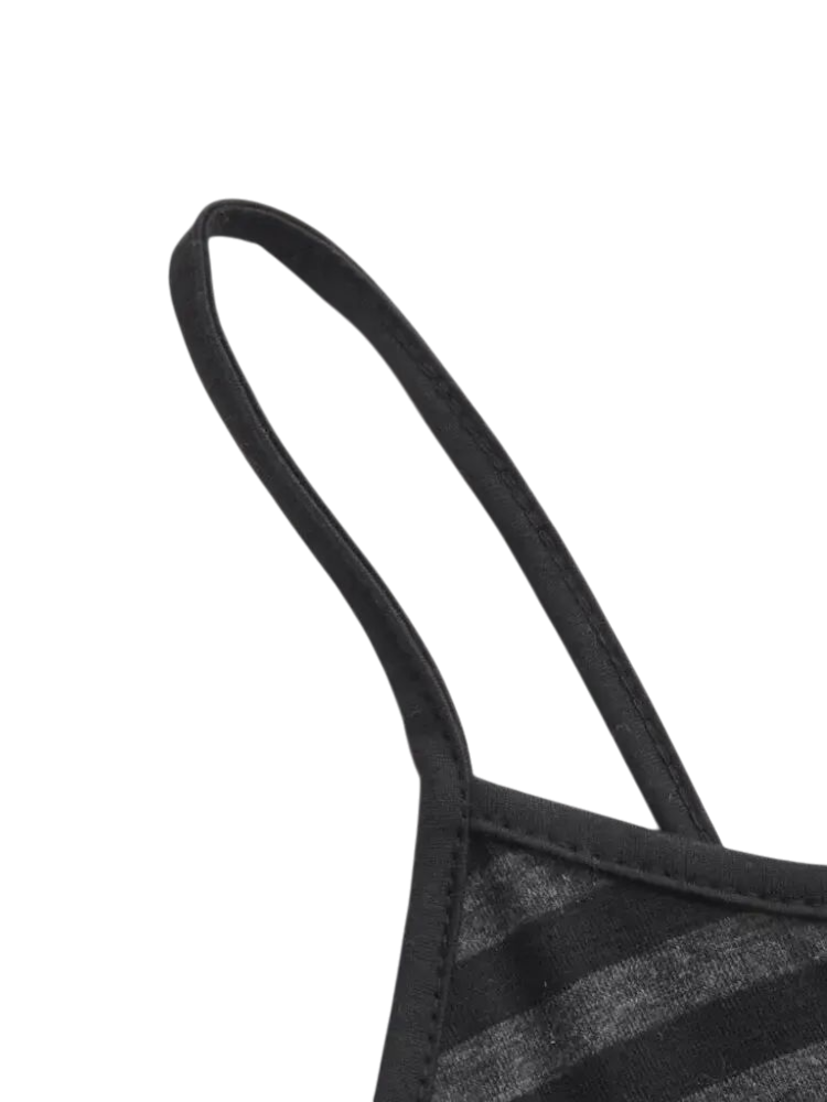 'NOCTURNE' STRIPE CAMI