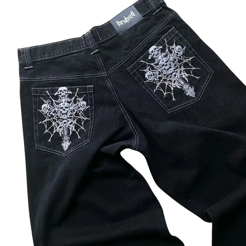'BONE RELIC' JEANS