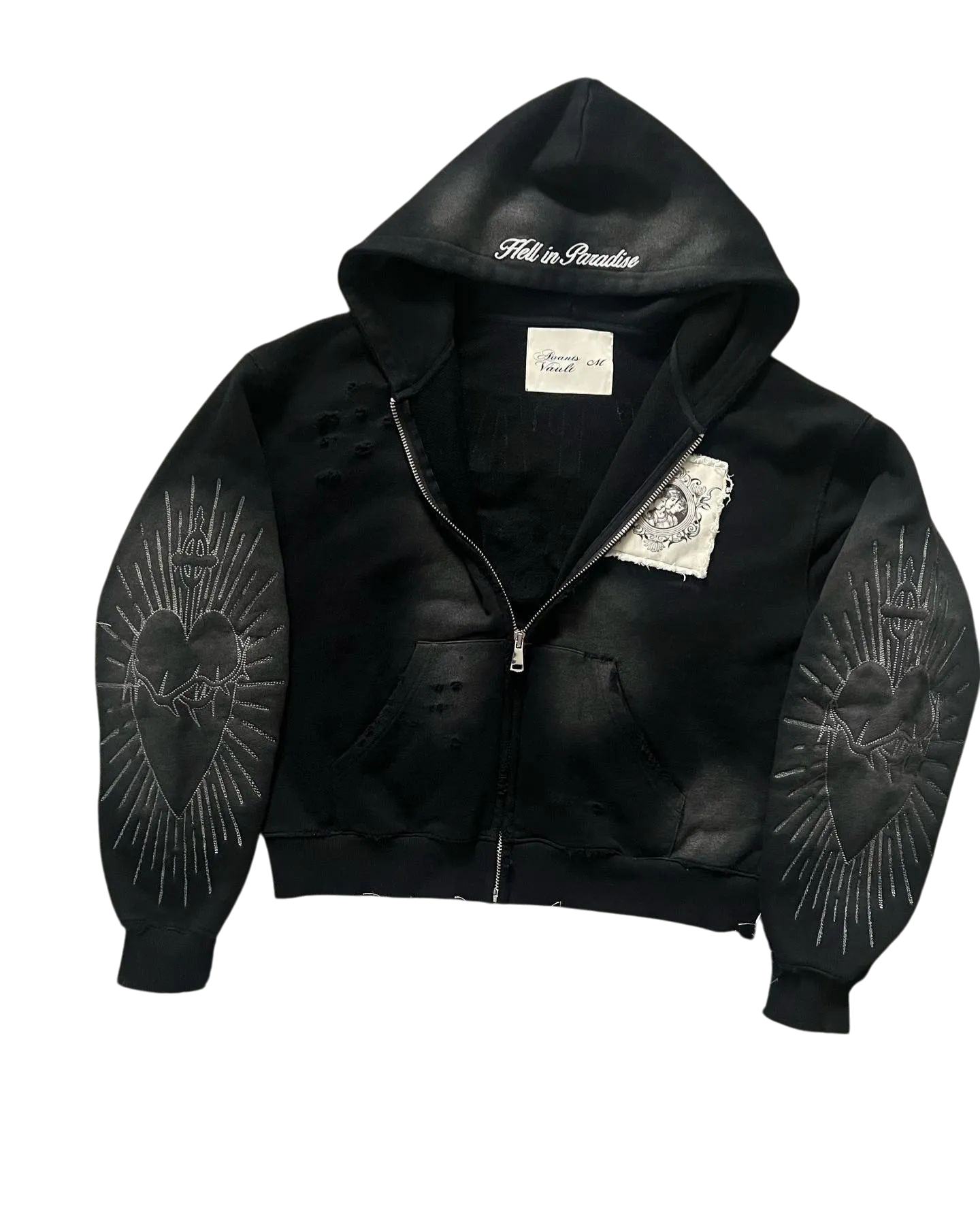 'HELL IN PARADISE' ZIP-UP