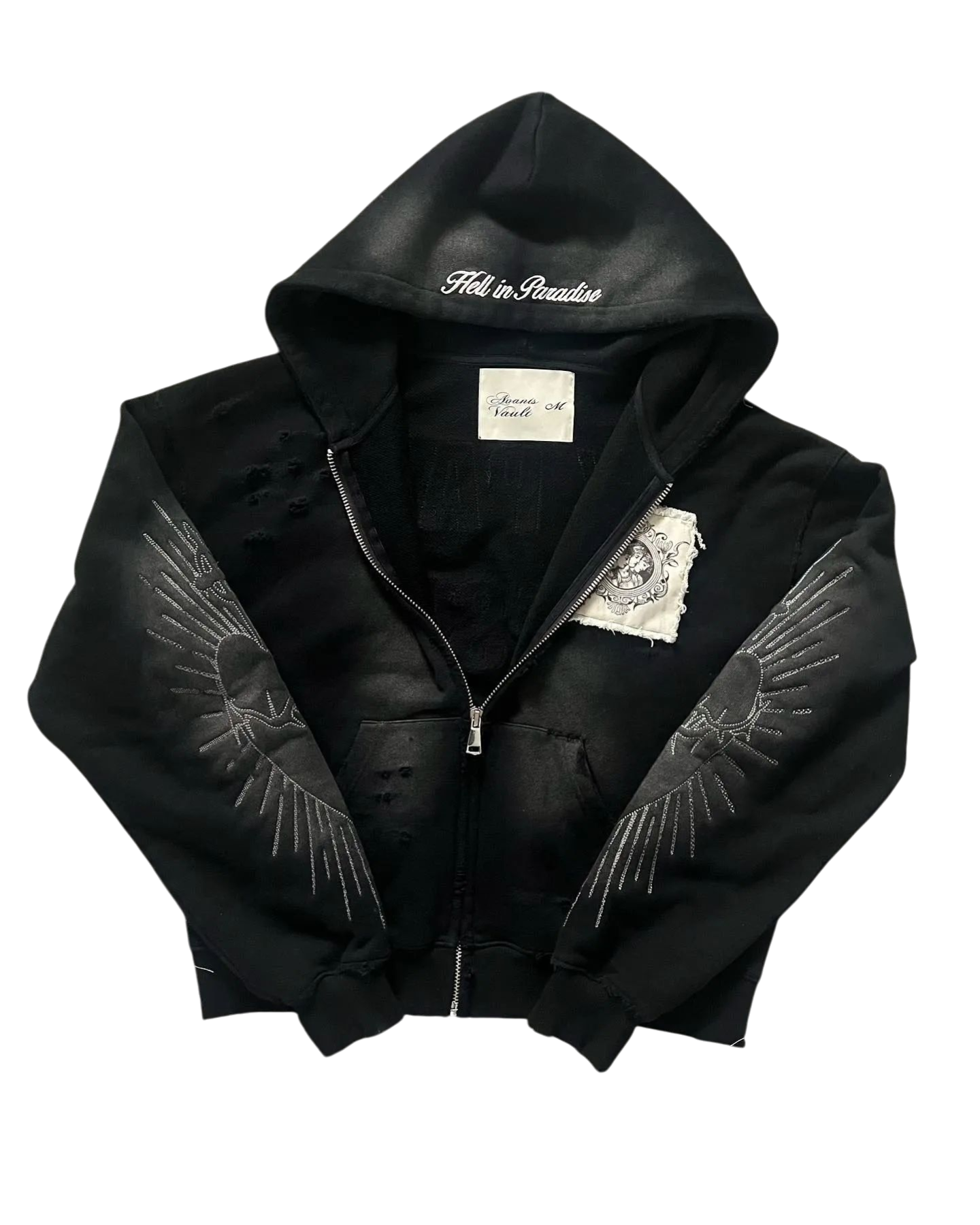 'HELL IN PARADISE' ZIP-UP
