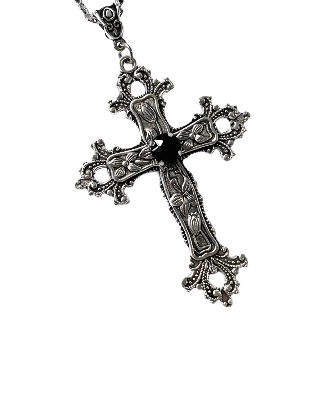 'RELIC CROSS' NECKLACE
